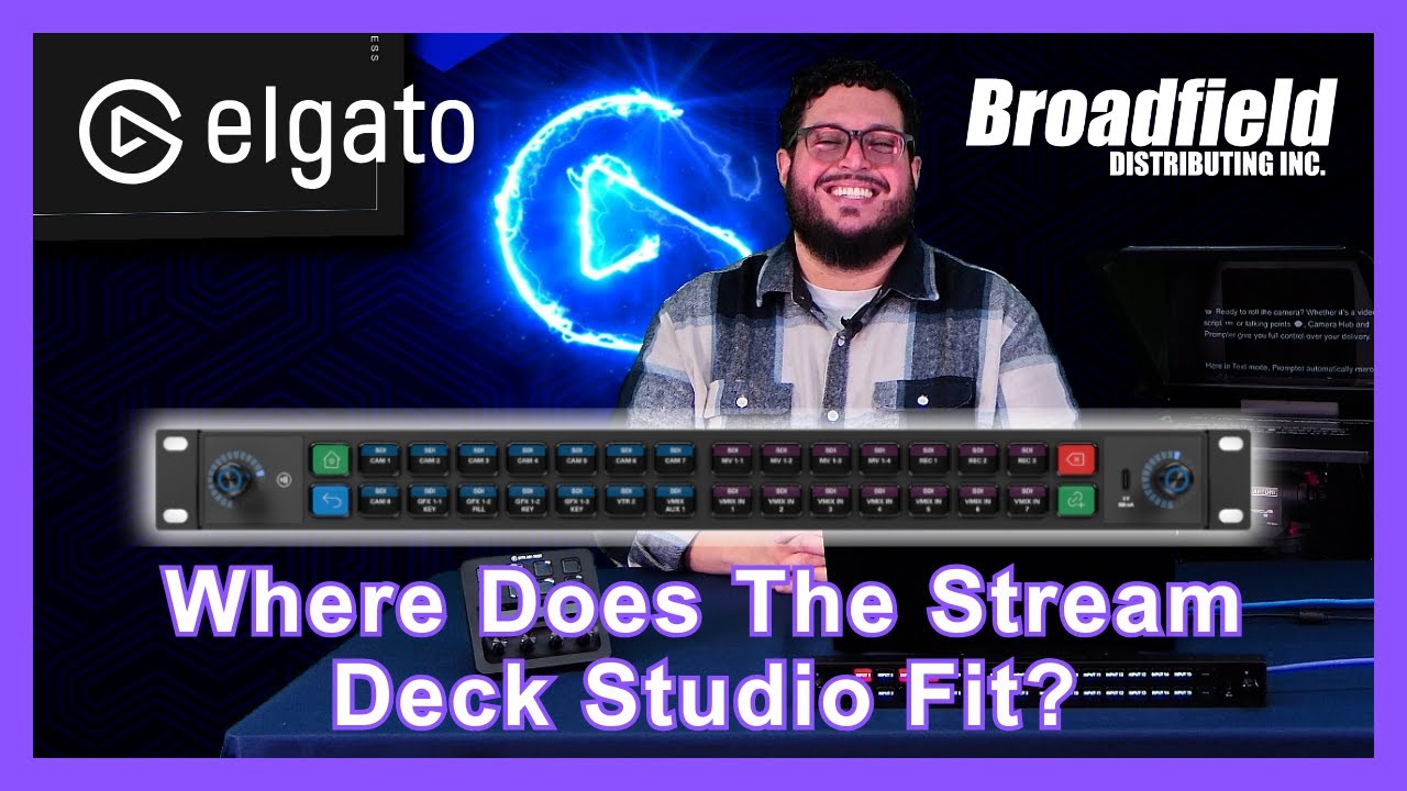 Stream Deck Studio: Where It Fits in Broadcast, Live Events & Corporate AV Setups