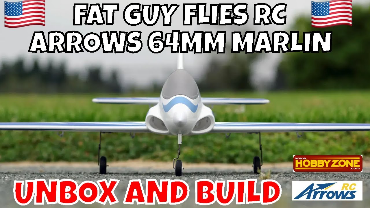 СТРЕЛЫ 64MM MARLIN РАСПАКОВАНЫ И СБОРНЫ FGFRC #aviation #rcjets #rc