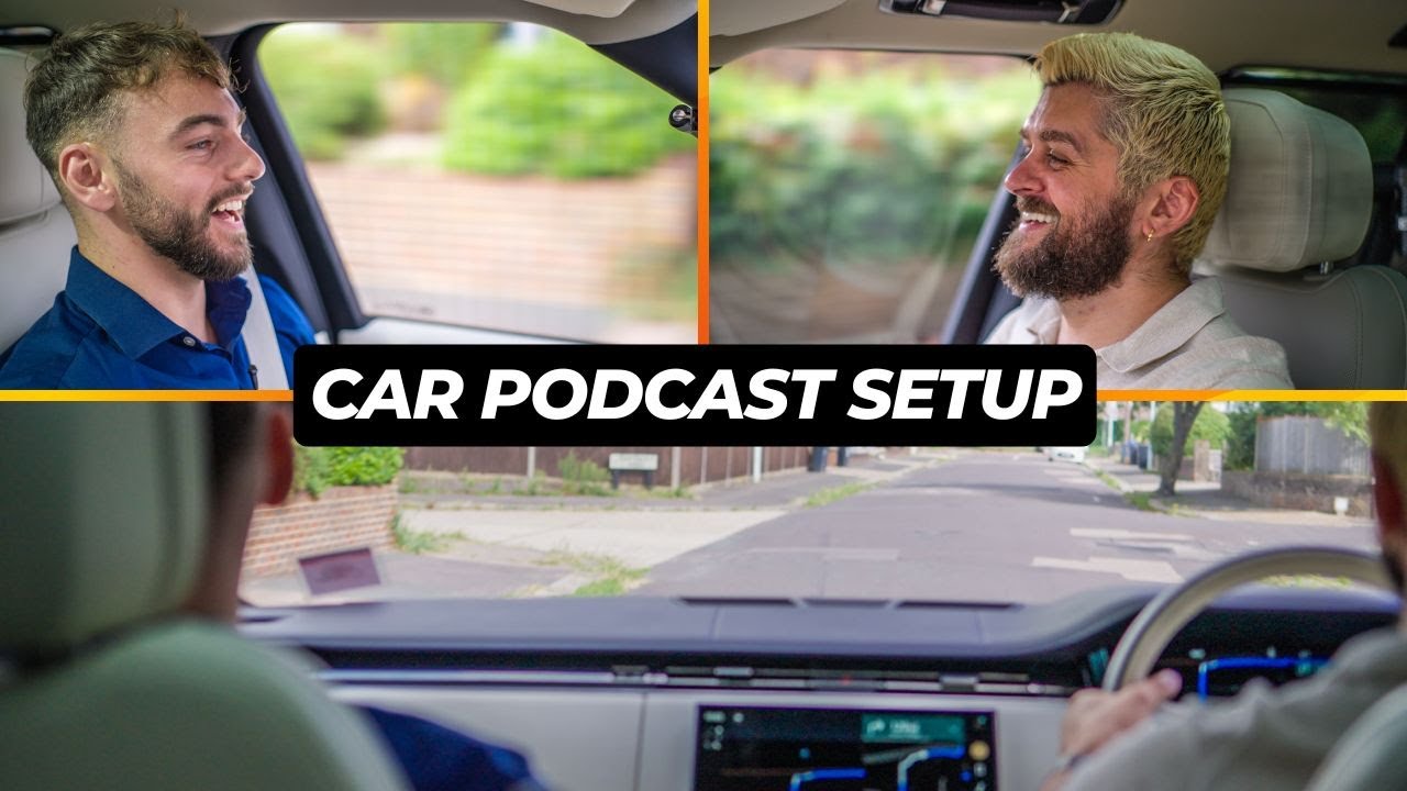 BTS in POV: How to film in a car for YouTube with multiple angles