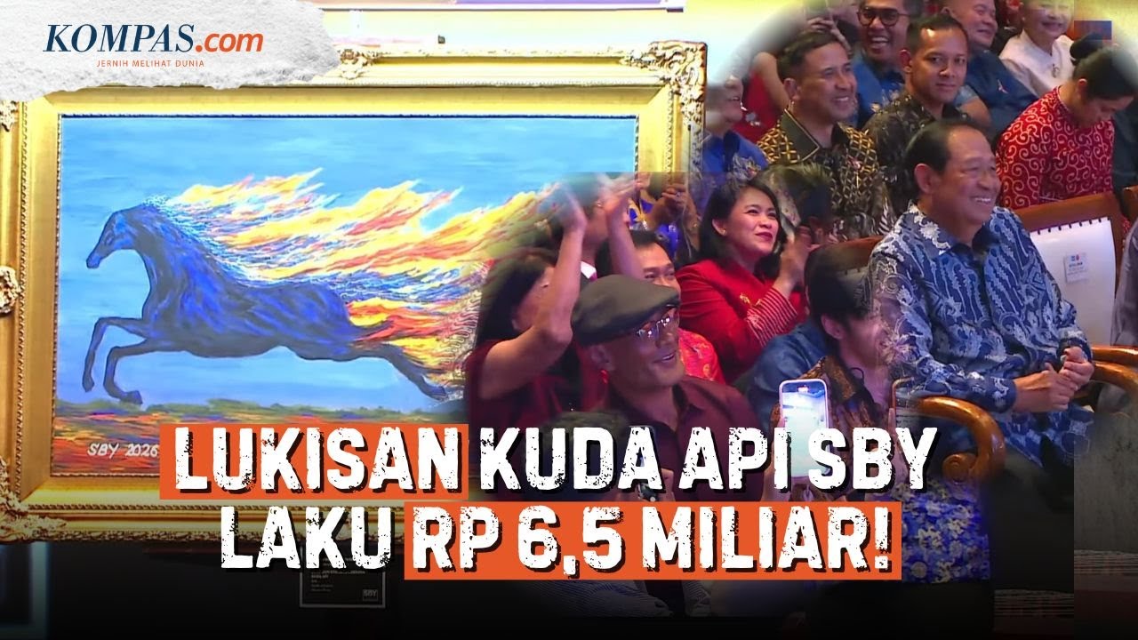 Heboh Lelang Lukisan Kuda Api SBY Laku Rp 6,5 Miliar, Deddy Corbuzier Ikut Tawar