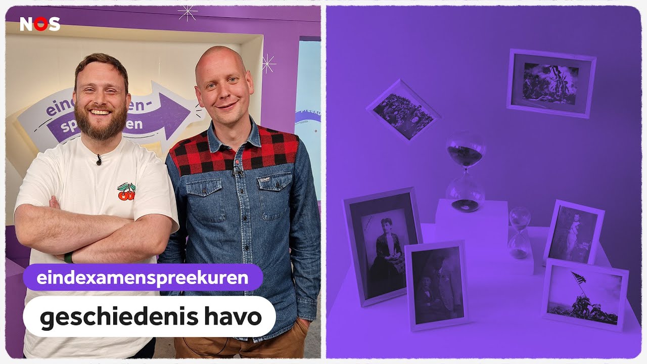 Examenspreekuur geschiedenis havo met JORTgeschiedenis en Marco