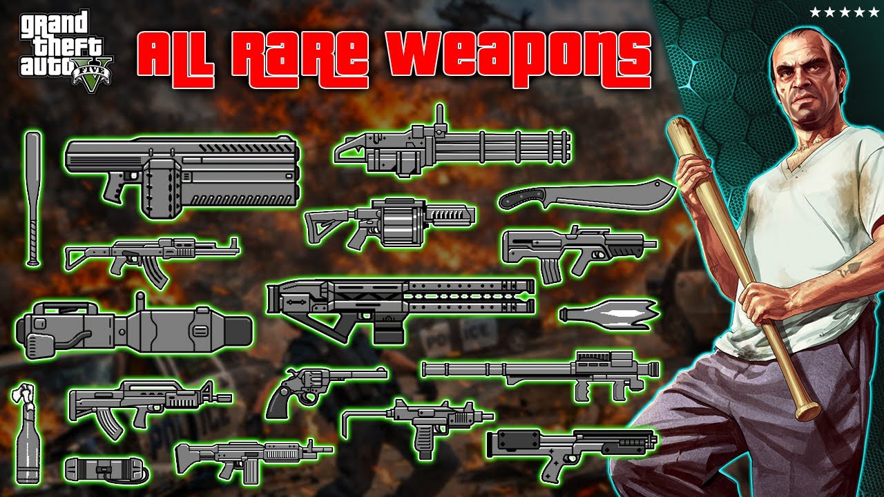GTA 5 – All Weapon Spawn Locations You Must Know (Story Mode | Free Weapons)