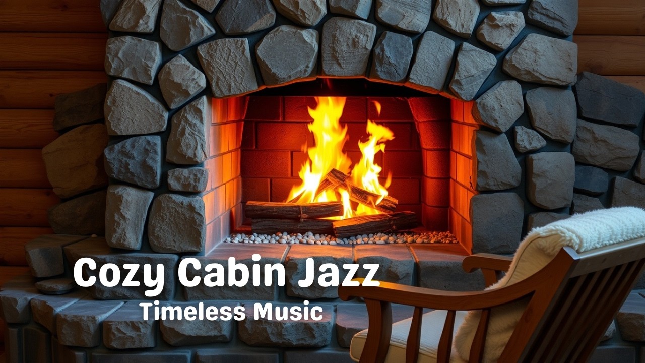 You Finally Left It All Behind And This Is Your Night - Cozy Cabin Jazz for Relaxing