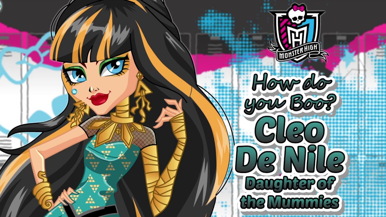 Monster High How Do You Boo Cleo de Nile Dress Up Game for Girls