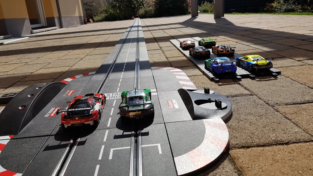 Slotcar GT Drag Racing - Heads Up - 10 meters!