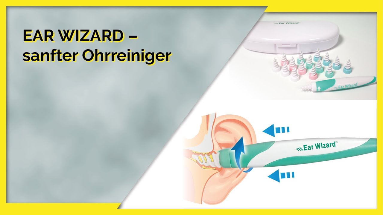 Ear Wizard Ohrenreiniger - sicher Ohrenschmalz entfernen