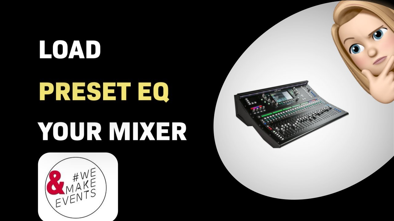 How to Load a Preset EQ on Allen & Heath SQ-6