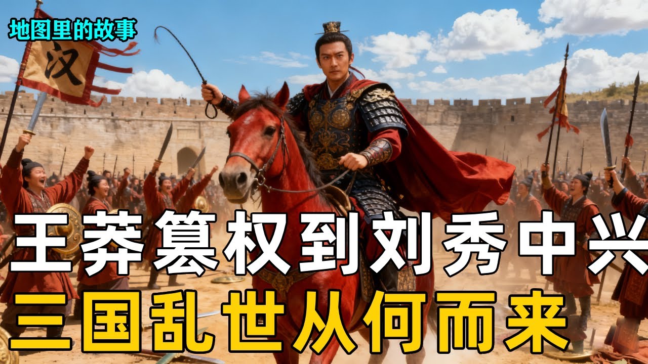 【新朝东汉】从王莽篡权到刘秀中兴，大汉江山几经起伏，三国乱世的根源究竟从何而来？#东汉#历史#三国