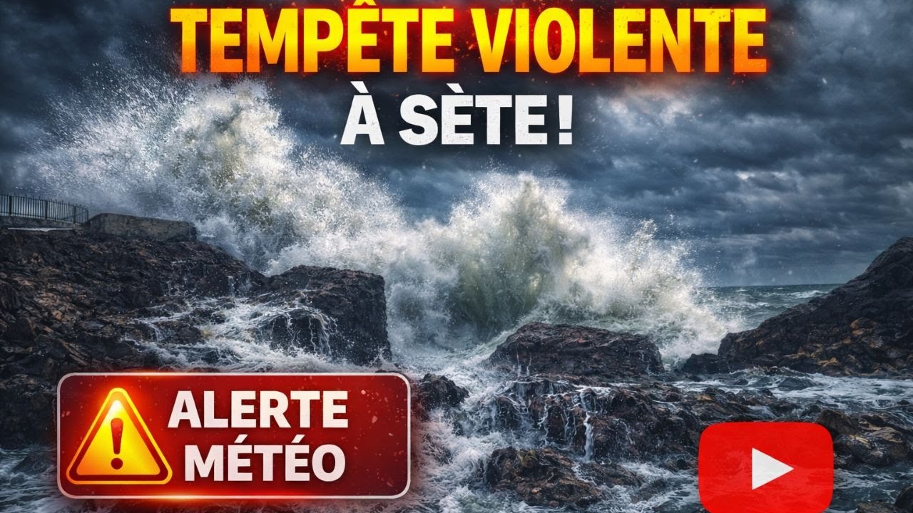 Tempête dans l'Hérault