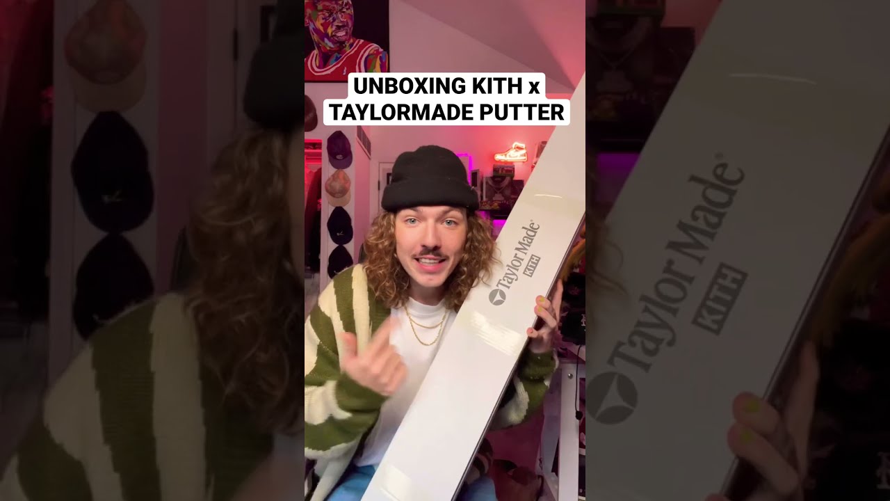 Unboxing the Kith x Taylormade Putter. I waited 6 months for this putter, is it worth it? I think so