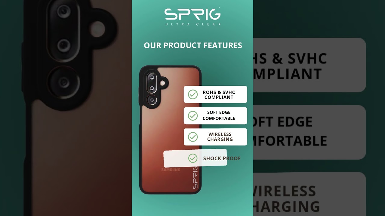 Samsung Galaxy F36 5g Back Cover By Sprig