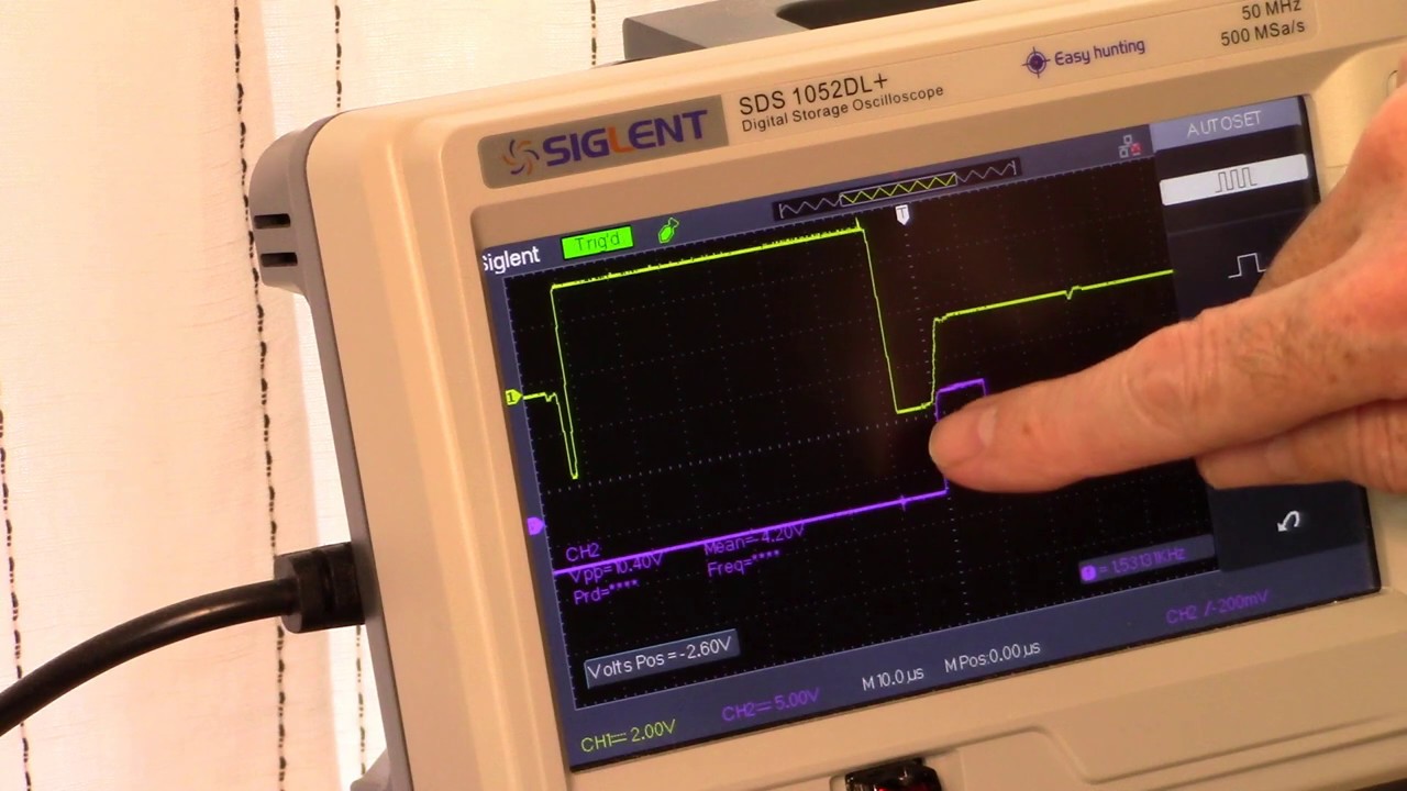 Mirage Pulse Induction calibration steps #6 and #7