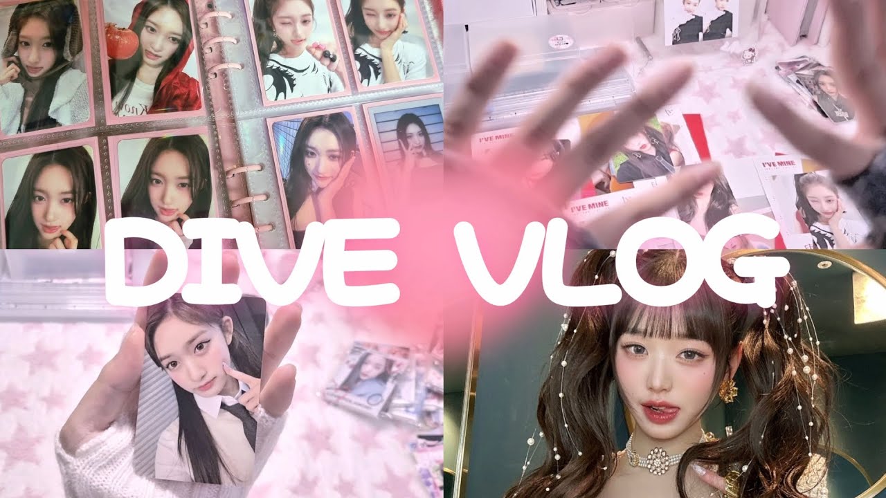 { DIVE VLOG } 여태까지 밀린 영상 싹다 모아왔습니다 ʕ ̳• · • ̳ʔ 다이브로그ㆍ잇프ㆍ올프ㆍ녕프ㆍ반택깡ㆍ앨범깡ㆍ사웨ㆍ스스퀘ㆍ위드뮤ㆍ위드드라마ㆍ시세킹ㆍ잇콩ㆍ번장