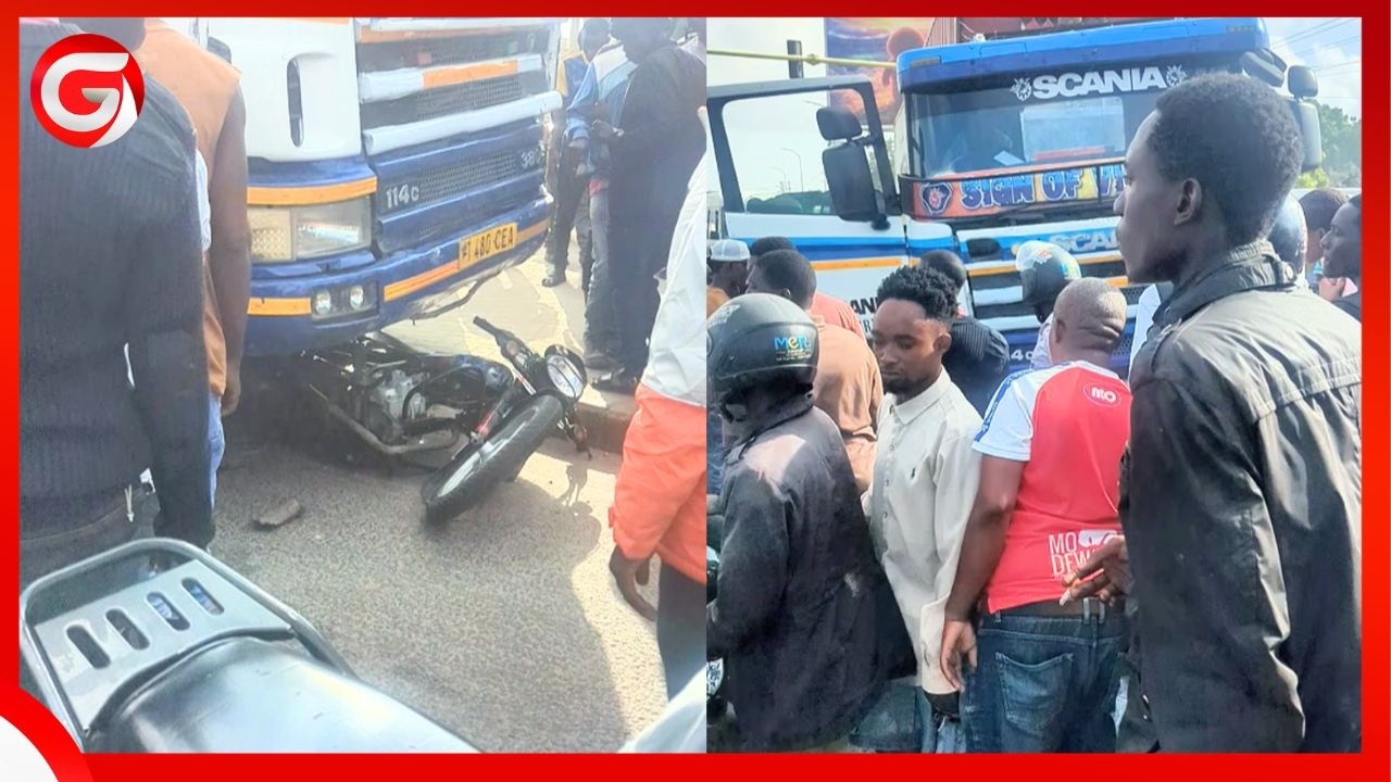 AJALI ya LORI na BODABODA: DEREVA AVUNJIKA MGUU - AKIMBIZWA HOSPITALI....