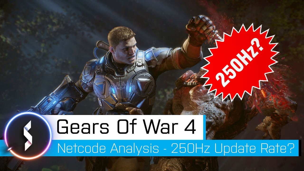 Gears Of War 4 Netcode Analysis - 250Hz Update Rate!?
