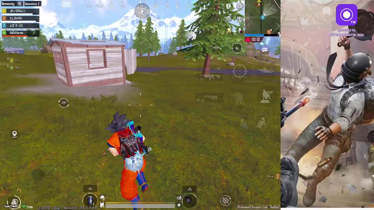 Aziz is Live Bgmi Gameplays Concrete Lobby 🎯