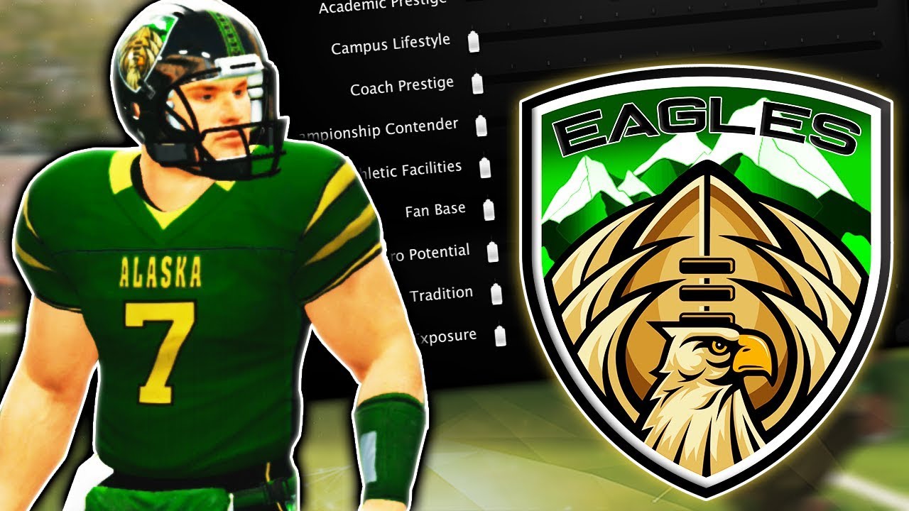 HARDEST REBUILD POSSIBLE IN FOOTBALL | NCAA 14 Alaska Eagles Dynasty Ep. 1