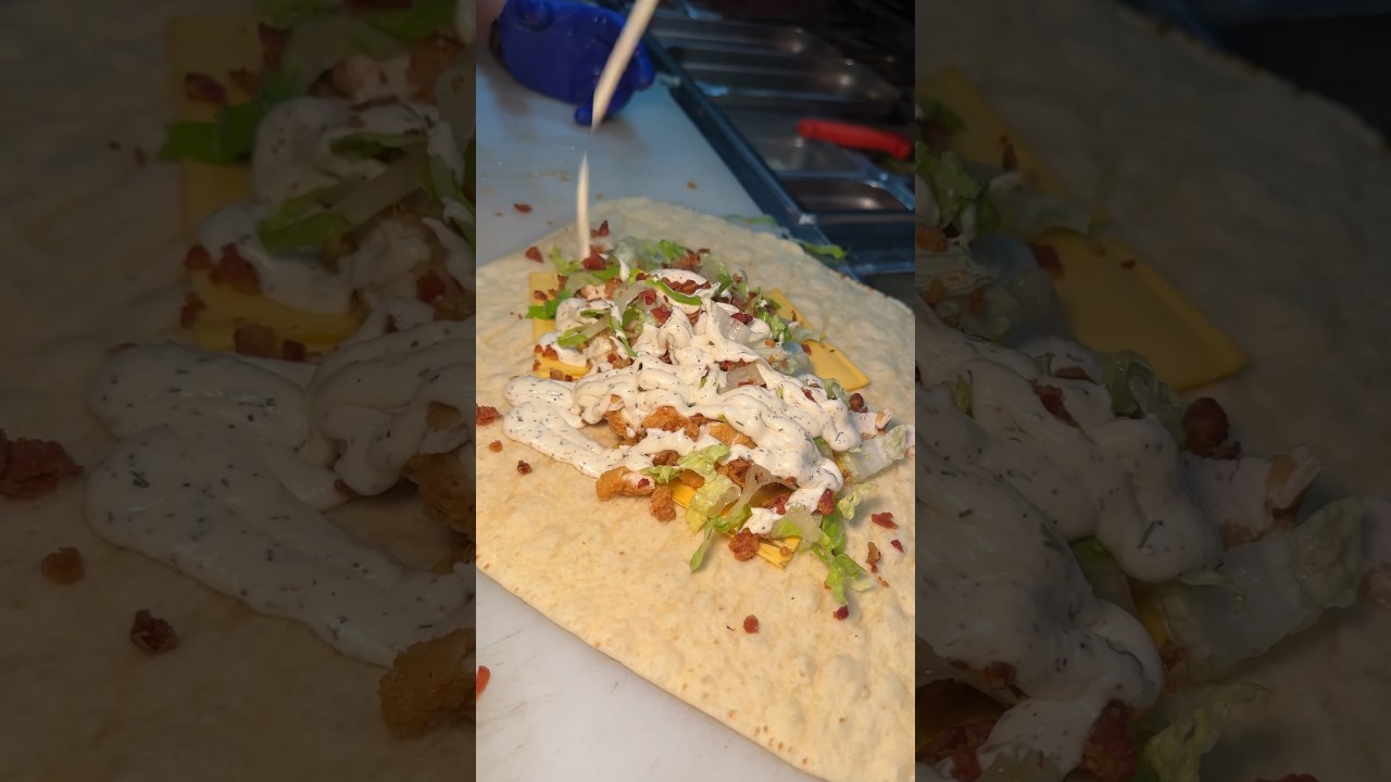 A Mcdonald&rsquo;s Snack Wrap&hellip; BUT BETTER. DEVOUR it at The Rust & Gold in Huntington, NY! #DEVOURPOWER