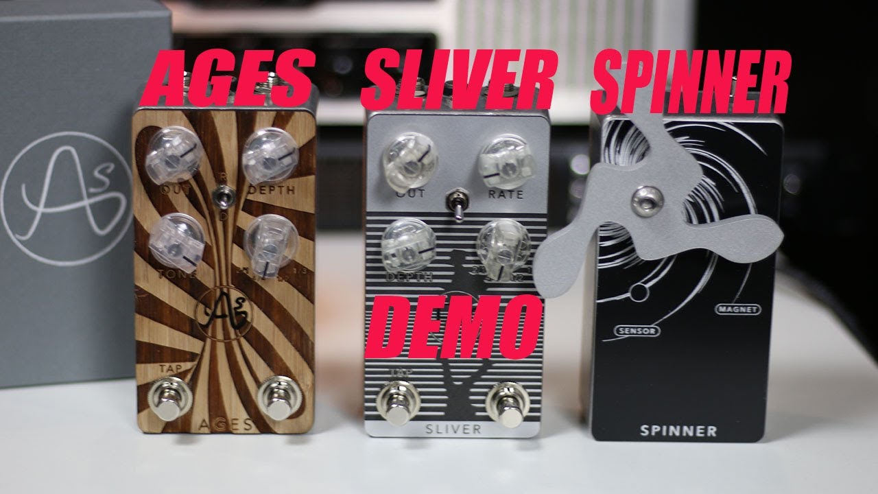 Anasounds Ages/Sliver Tremolo and Spinner Demo