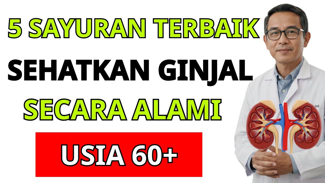 5 Jenis Sayuran Penyembuh Ginjal Usia 60+ ❗ Nomor 2 Paling Sering Diabaikan Lansia