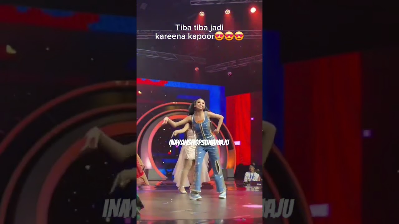 April ikutan joged Oh my darling I love you 