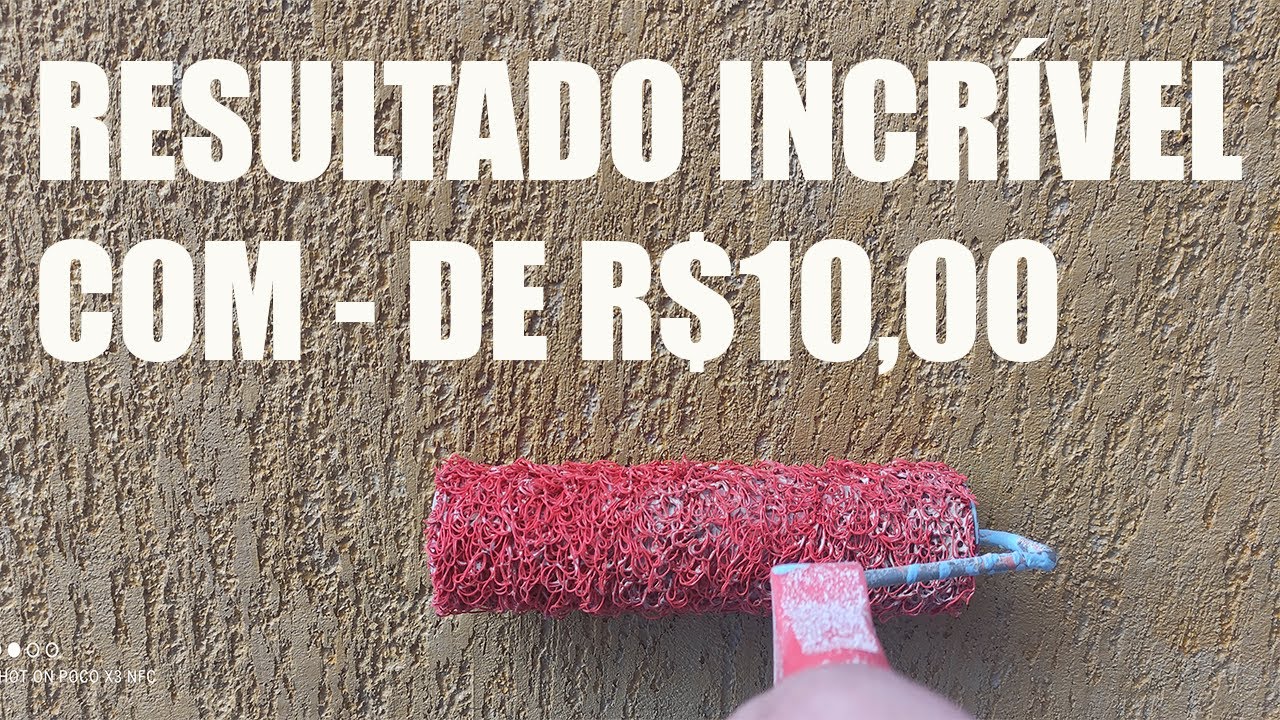 MELHOR QUE TEXTURA COM BRILHO E IMPERMEÁVEL- FAÇA VOCÊ MESMO