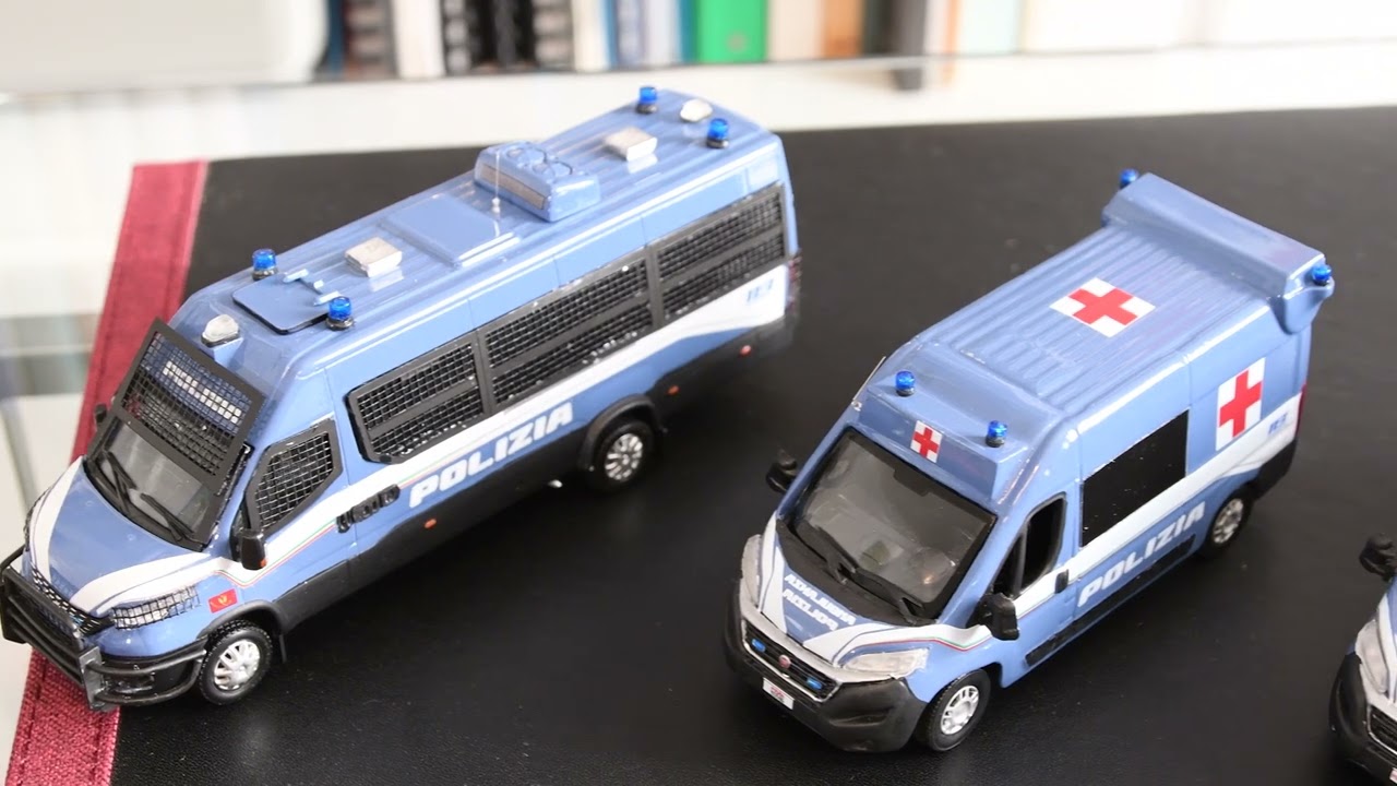 MEZZI POLIZIA ITALIANA 1:43 seconda parte