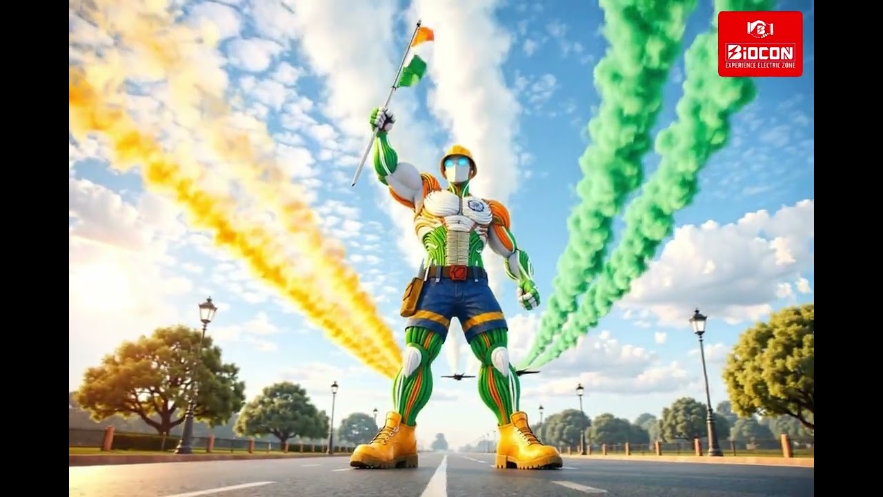 Happy Republic Day! That&rsquo;s a powerful video celebrating the spirit of modern India with a creative,