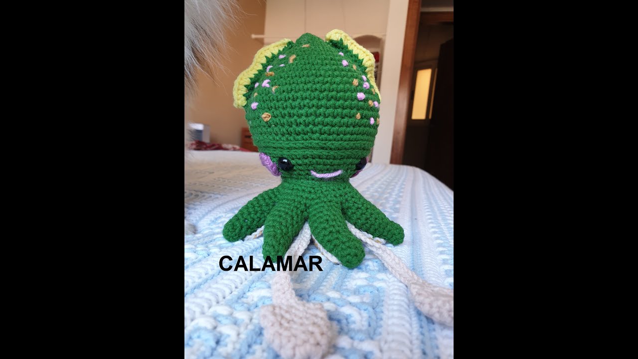 CALAMAR A CROCHET