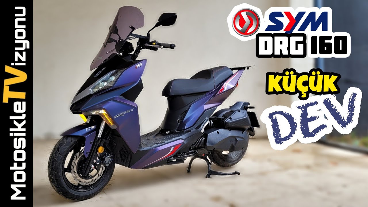Bildiğiniz Sym Modellerini Unutun! | Sym Drg 160 | Motosiklet Vizyonu