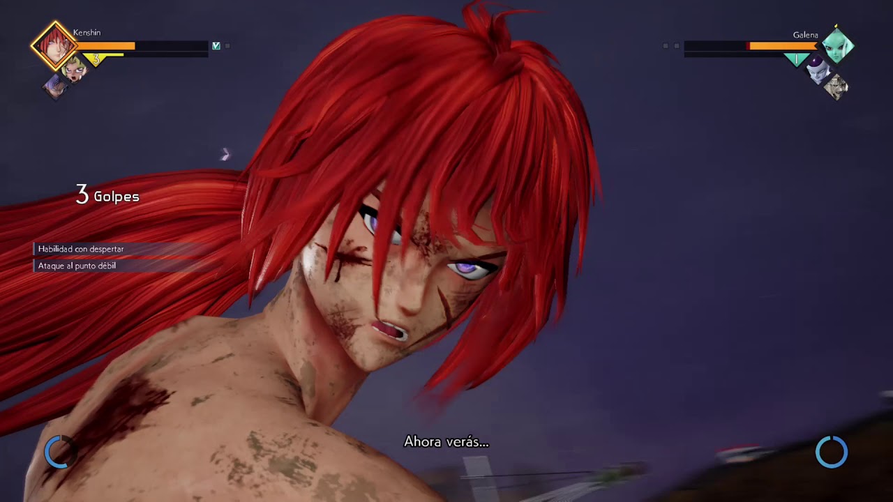 JUMP FORCE Gameplay Samurai X Rurouni Kenshin vs Makoto Shishio