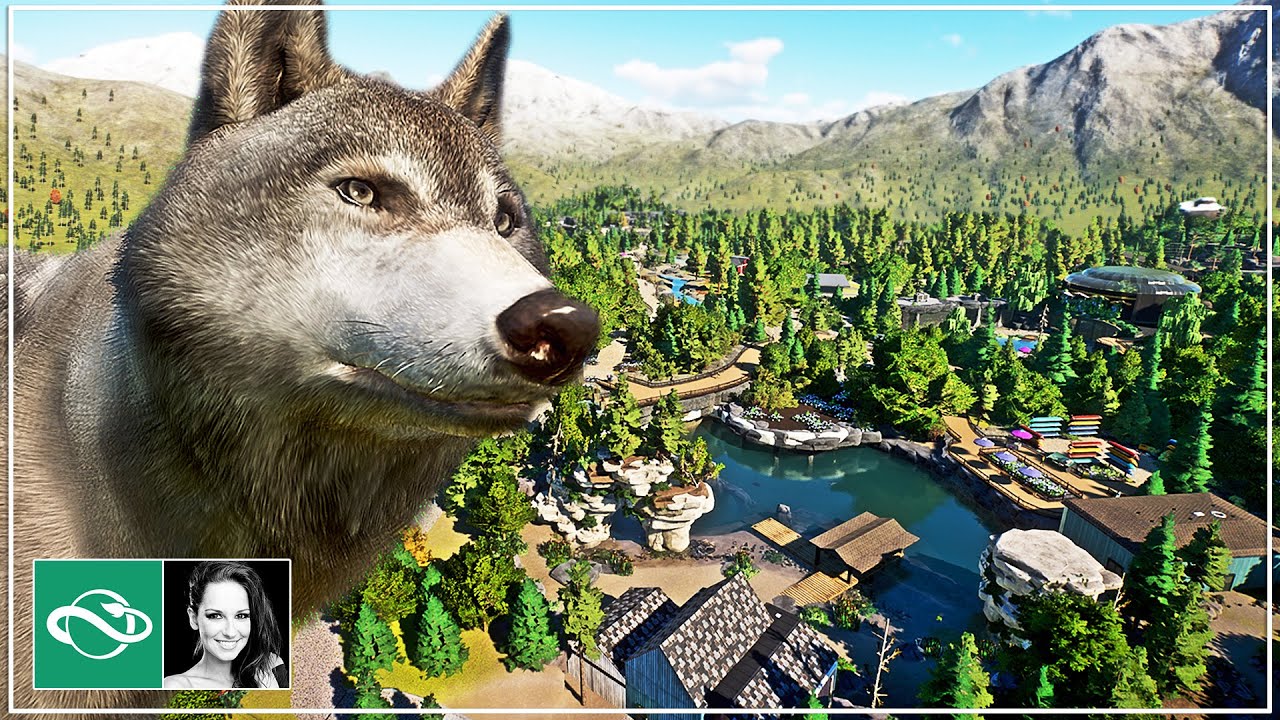Amazing Timber Wolf Wildlife Sanctuary in Planet Zoo