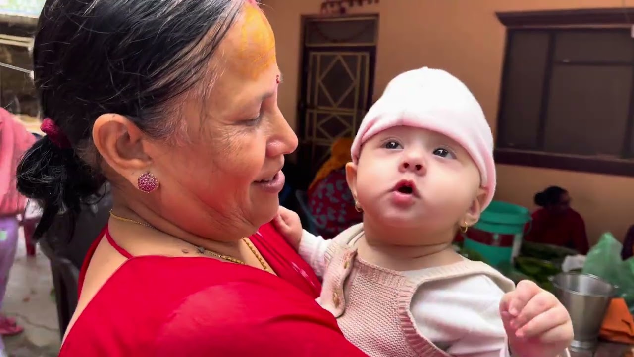 Mama ghar ma saptaha puja (part 1) 