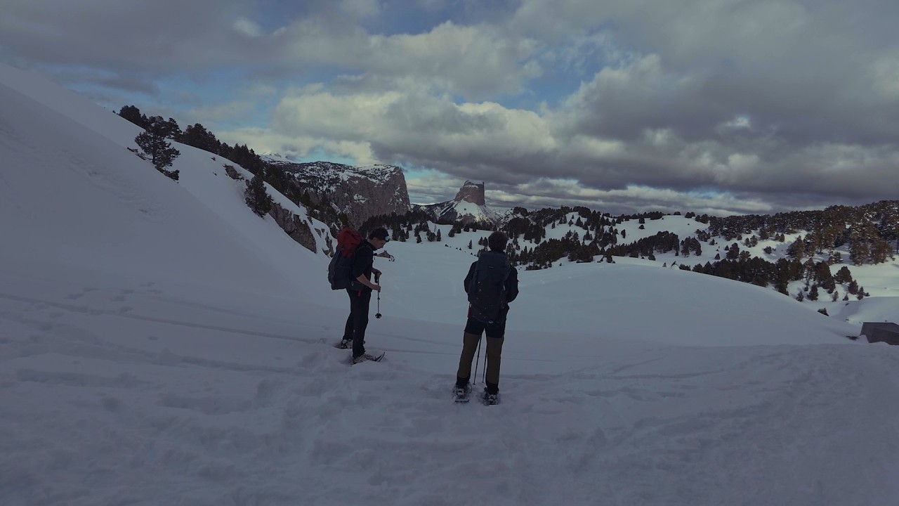 On a Dormi En Face du Mont Aiguille (Vercors)