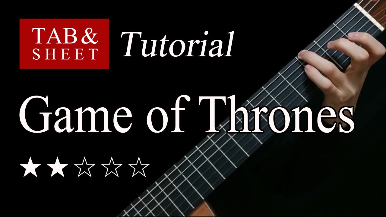 Game of Thrones - Guitar Lesson + TAB