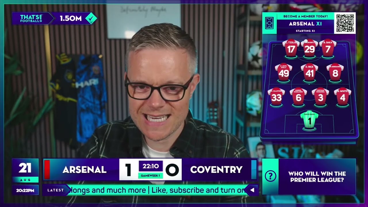 GOLDBRIDGE Best Bits | Arsenal 3-0 Coventry 