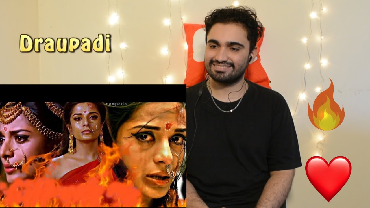 Pakistani reaction to Draupadi Heart Touching Scene || Aag se Janmi ek Kanya | Mahabharat | Desi H&D