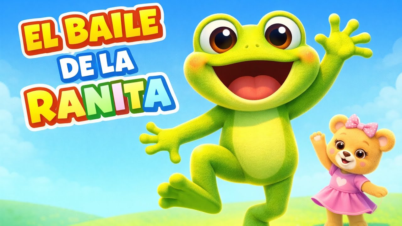 El Baile de la Ranita 🐸💃 | Canción Infantil para Bailar | Con Tita la Osita