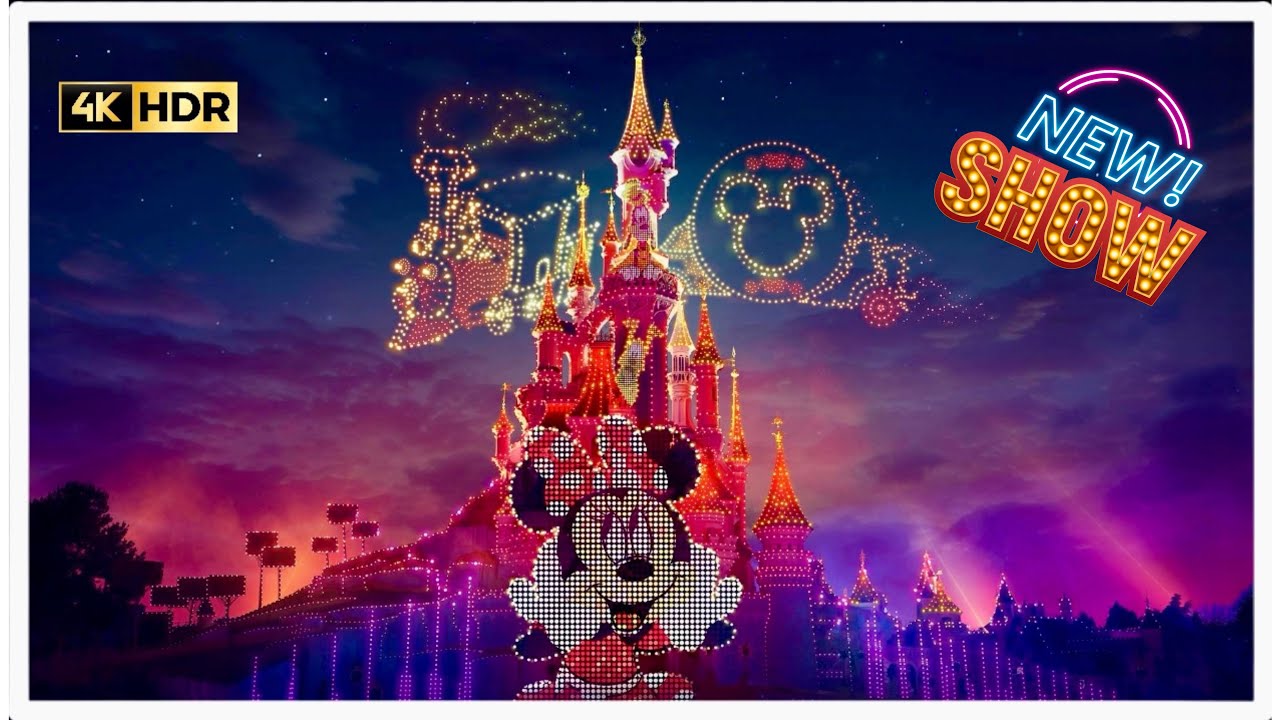 DRONES SHOW DISNEY ELECTRICAL SKY PARADE 