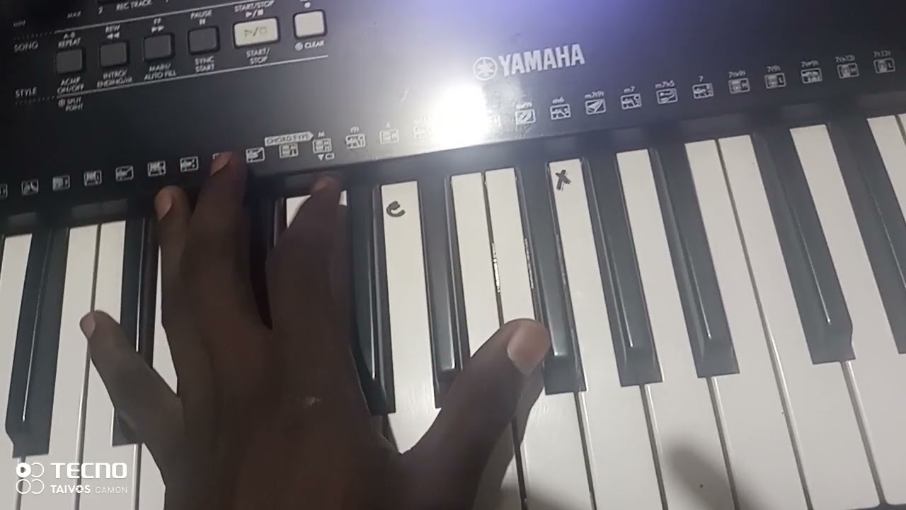 How to set piano tutorial Worship PSR E373