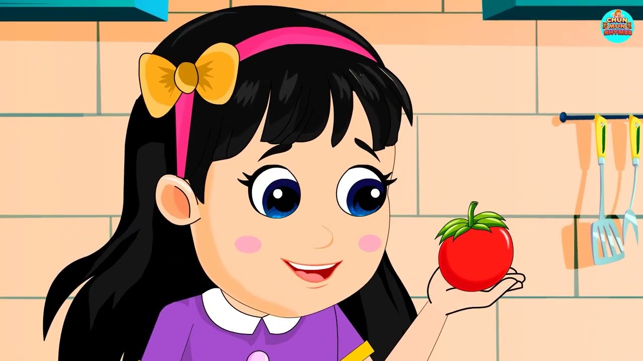 आहा टमाटर - Aha Tamatar Bade Mazedaar | Tamatar Song | Palak Gujela | Best Song For Kids