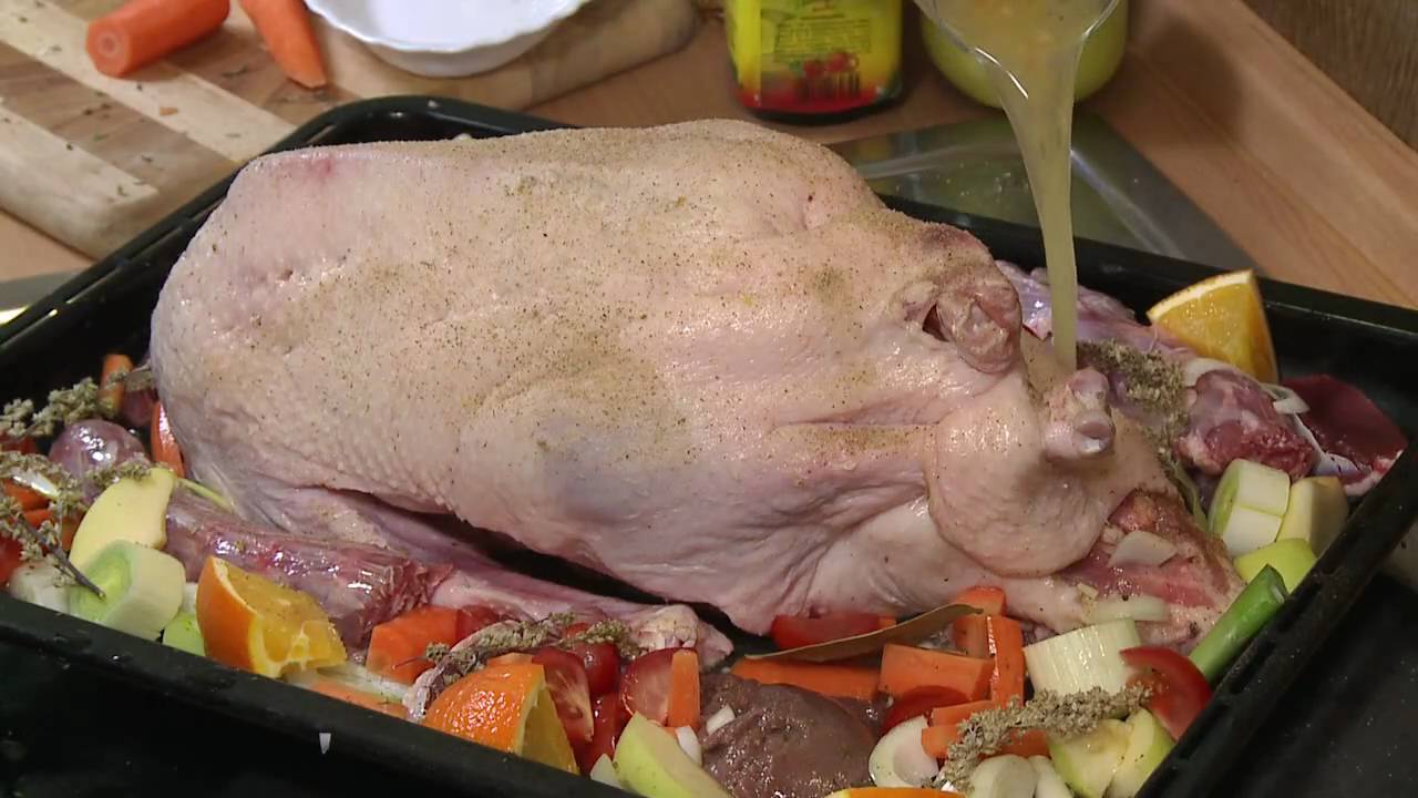 Gänsebraten zubereiten - Oder wie braten wir eine Weihnachtsgans?