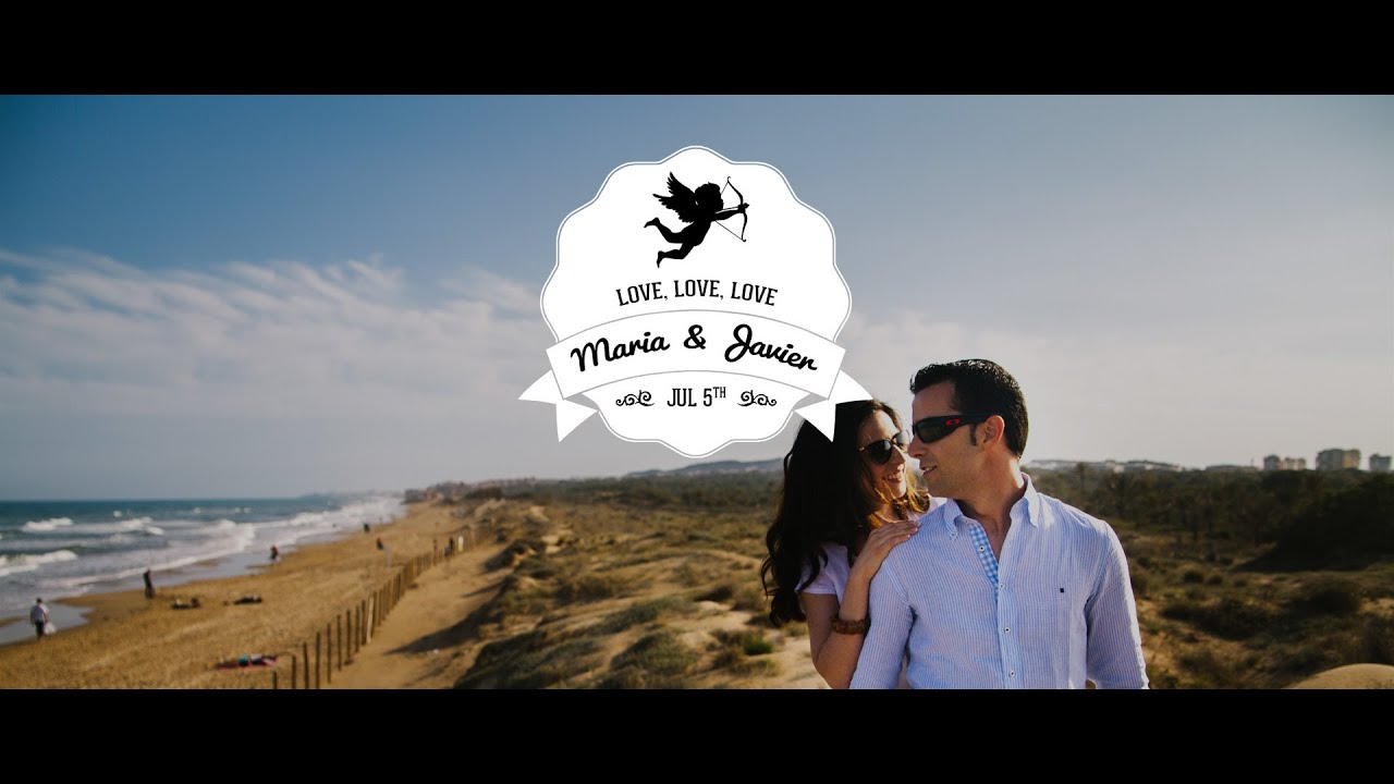 Videos de Pre Bodas en Alicante. Cinematografia de boda.
