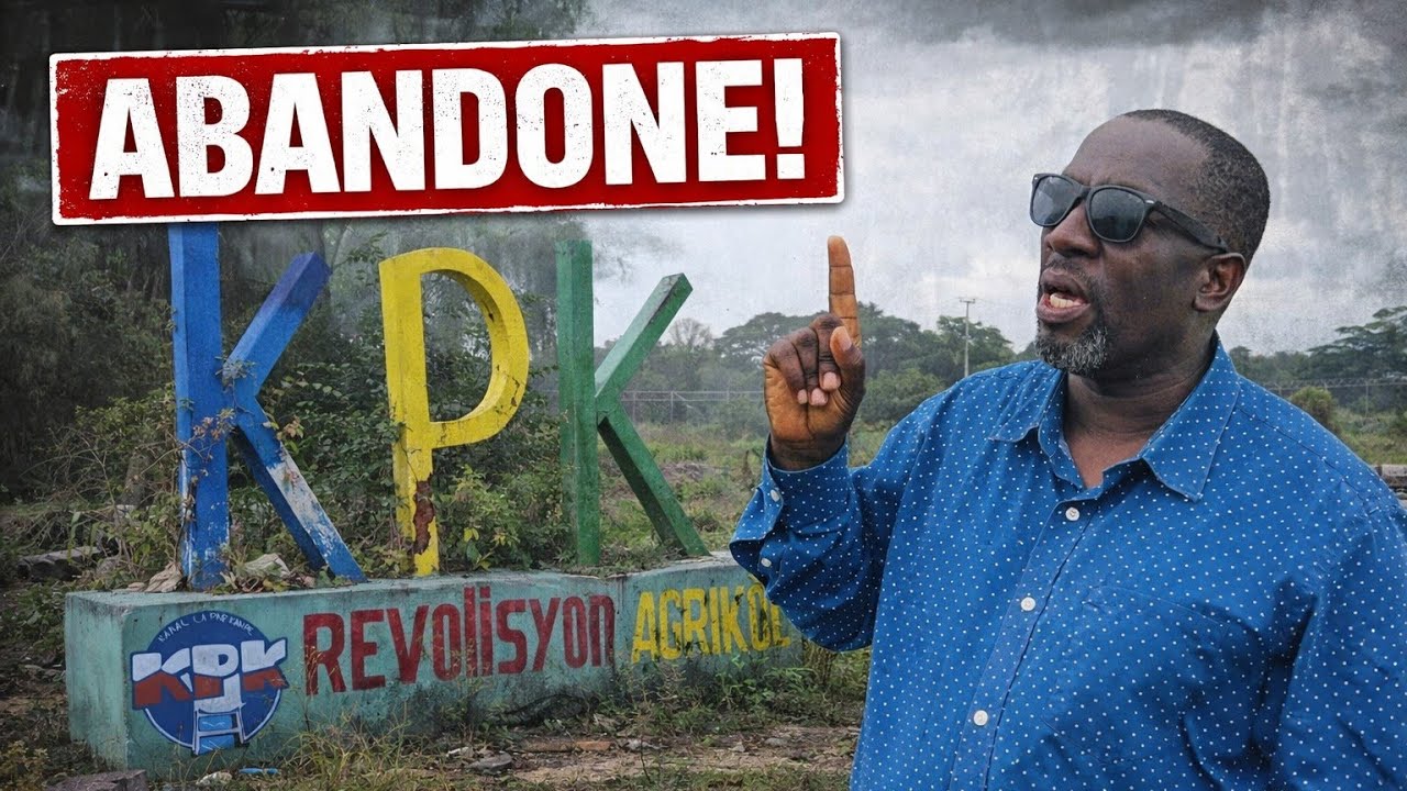 Pastè Moïse ! Men eta kanal la. Sezi wè kanal la jan l abandone.