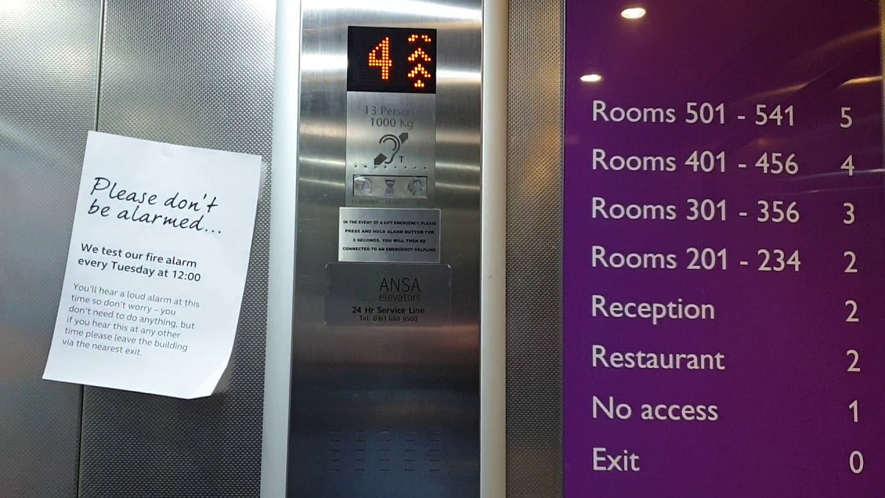2012 Kone Monospace Lift @ Premier inn in Liverpool