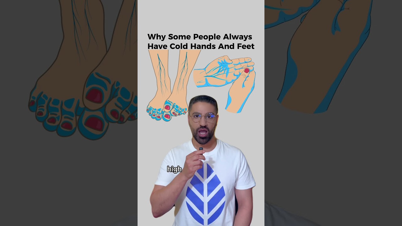 Why hands and feet are always cold!
