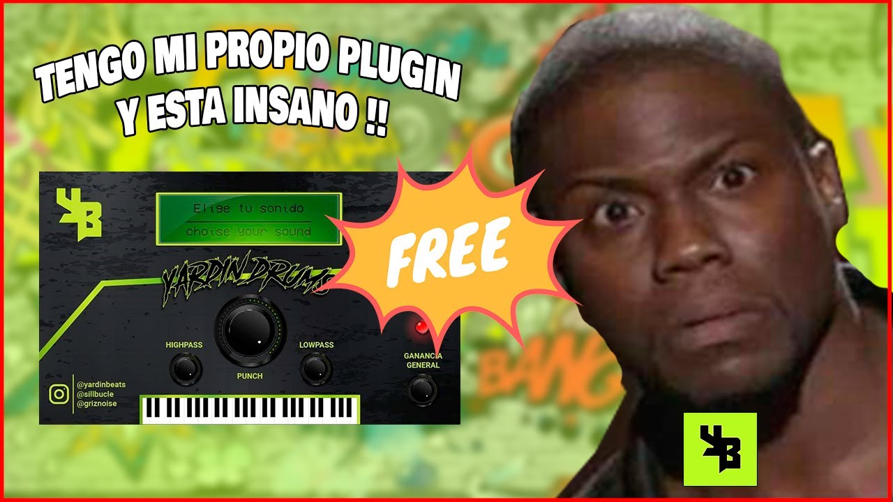 Yardin Drums | 808 - Boom bap - Trap | FREE VST PLUGIN | REVIEW