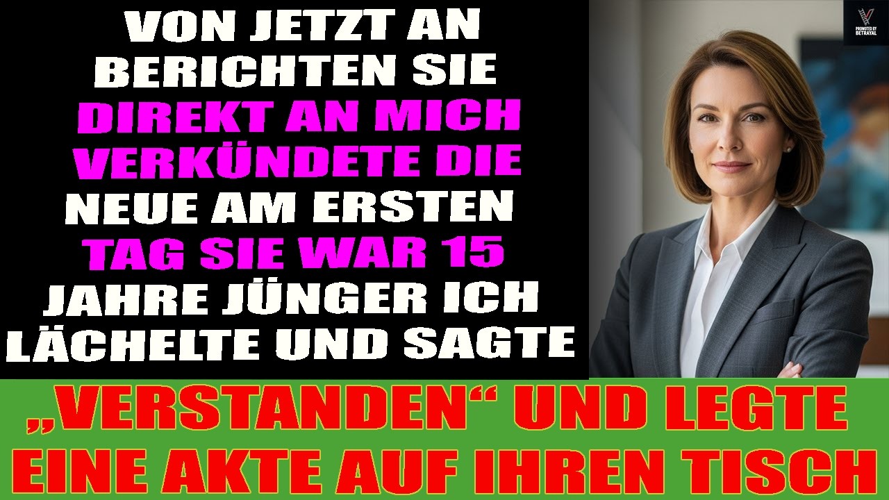 Neue Kollegin: „Du bist mir unterstellt.“ Dann öffnete sie meine Datei – und erstarrte.