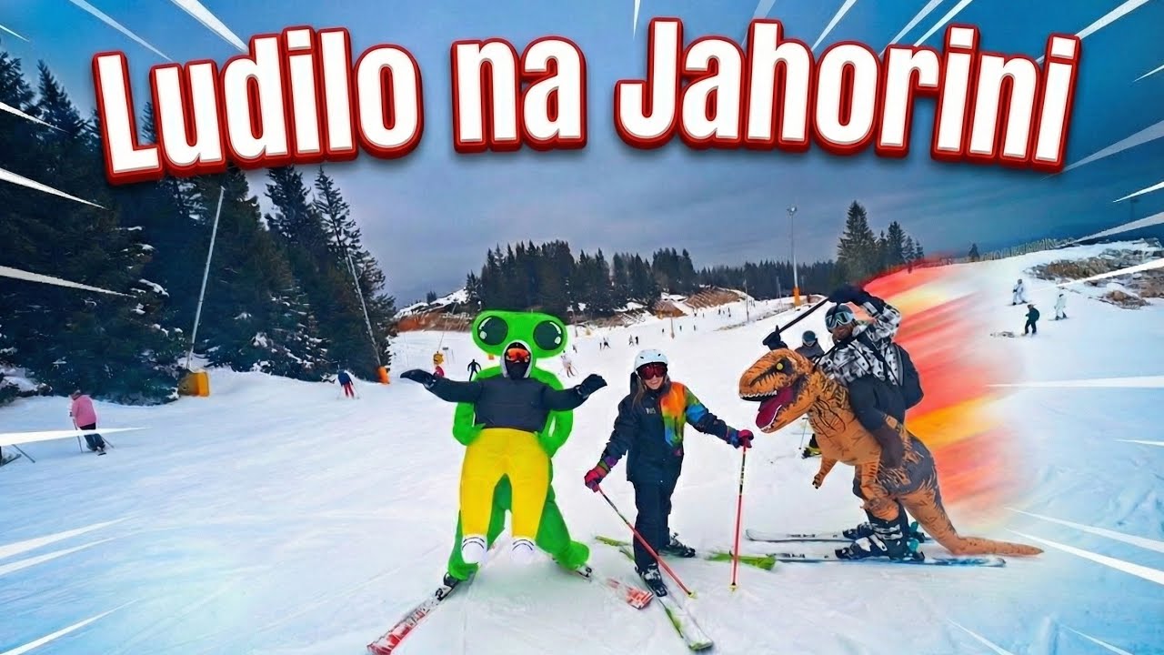 Our fourth and fifth day of skiing at the Jahorina we went to check out what night skiing was like!