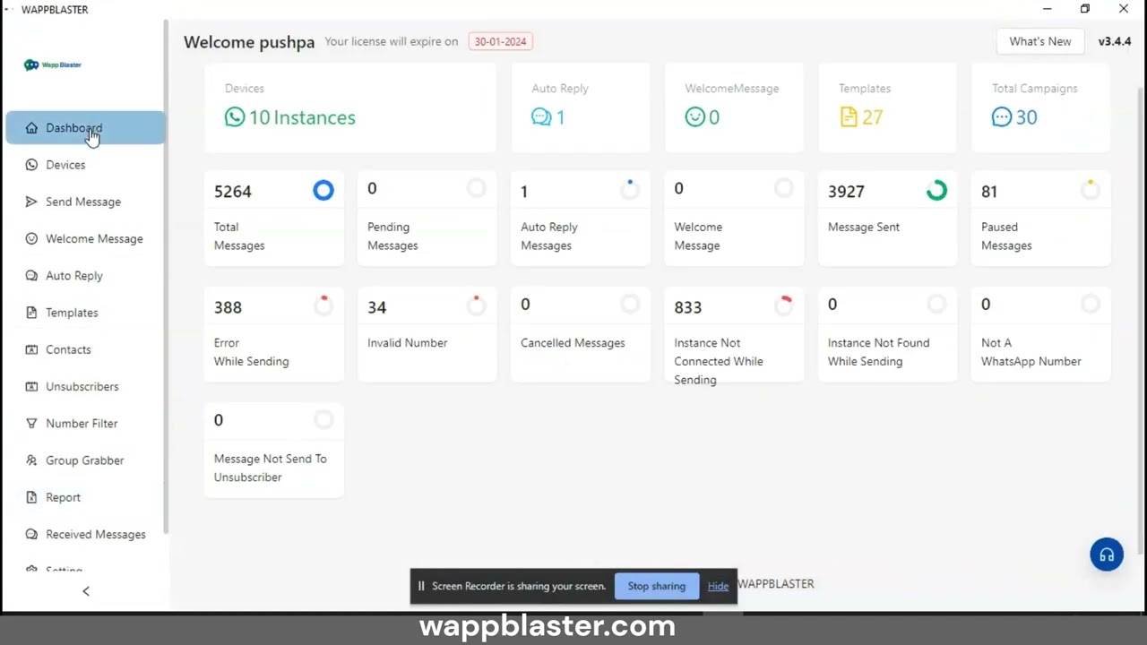 Desktop Whatsapp Marketing Software Wappblaster Best Whatsapp Bulk Sender Software whatsappmarketing